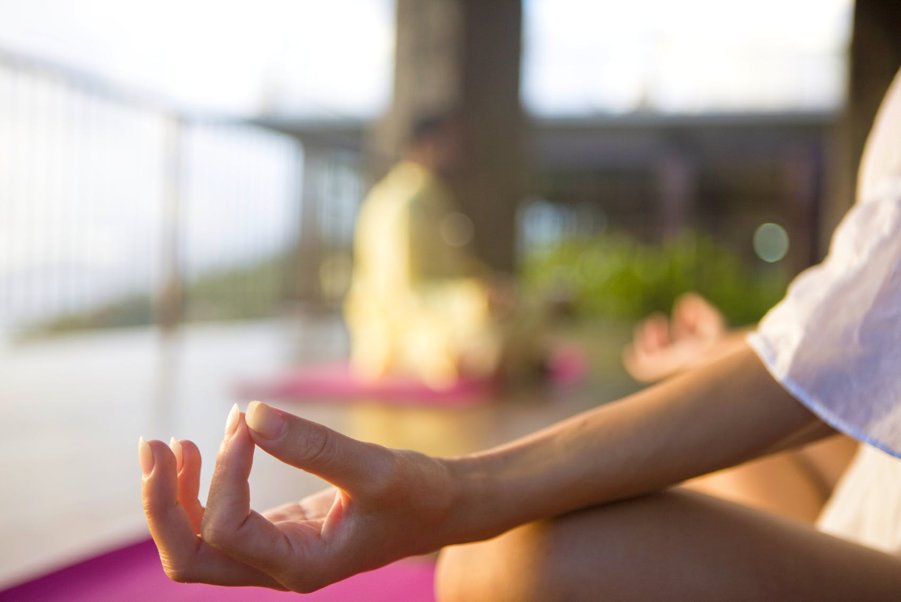 Benefits of easy meditation with Holosync guided meditation for stress relief and inner harmony