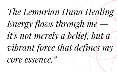 Lemurian Huna Healing Energy flows through me | Psychic Lilly