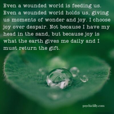 Inspirational quote over a close-up of a leaf with a water droplet during the pandemic