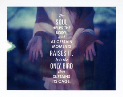 Quote about the soul and its ability to rise