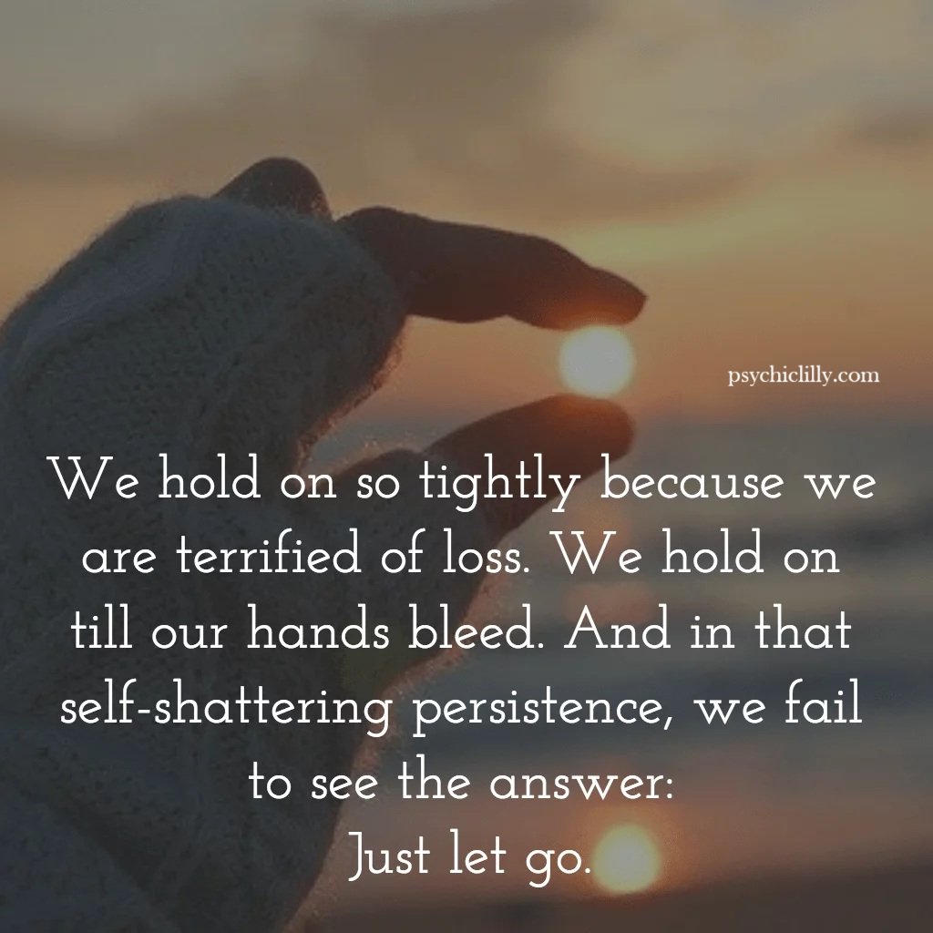 Letting Go Of A Relationship Gracefully | How To Let Go | Psychic Lilly