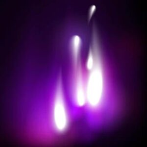 Violet flame healing energy light symbolizing spiritual transformation and cleansing